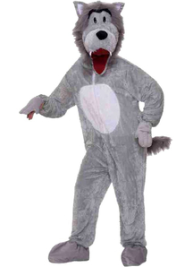 Grey Wolf Adult Costume