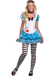 Lighting Alice In Wonderland Adult Costume