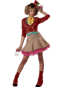 Mad Hatter Girl Teen Costume