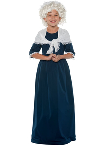Martha Washington Child Costume