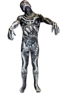 Morphsuit Skeleton Adult Costume