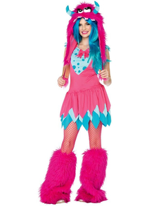 Pink Monster Teen Costume