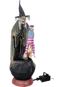 Witch with Kid Prop