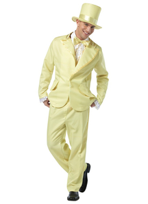 70' S Man Adult Costume Yellow