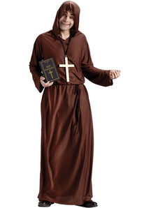 Brown Monk Adult Costume