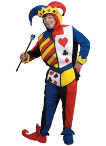 Card Joker Adult Costume