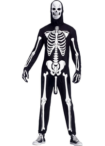 Skeleton Bones Adult Costume