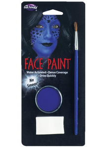Face Paint Blue Make Up