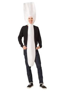 Fork White Adult Costume