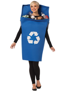 Recycling Can Adult Costume