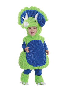 Green Triceratops Costume for toddlers