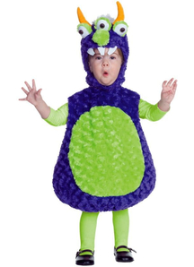 3 Eyed Monster Toddler Costume