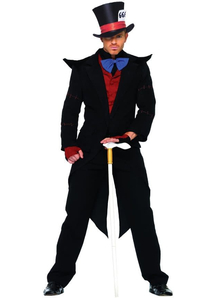 Black Mad Hatter Adult Costume