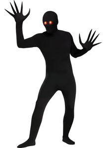 Black Skin Eyes Adult Costume