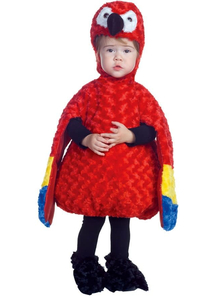Colorful Parrot Toddler Costume