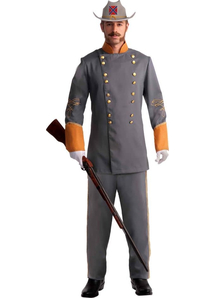 Confederate Officer Adult Costume