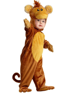Cute Monkey Toddler Costume
