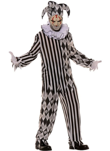 Evil Harlequinn Adult Costume