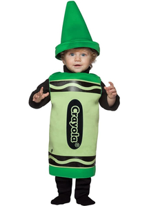 Green Crayola Pencil Toddler Costume