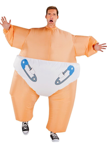 Inflatable Baby Adult Costume