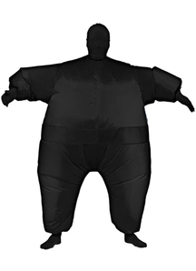 Inflatable Skin Suit Black Adult