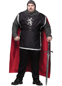 Medieval Knight Adult Plus Size Costume