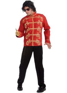 Michael Jackson Red Military Jacket