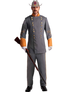 Officer Confederate Adult Costume