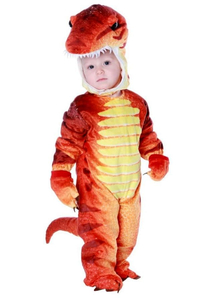 Red T-Rex Toddler Costume