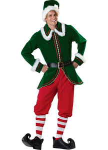 Santa' S Elf Adult Costume