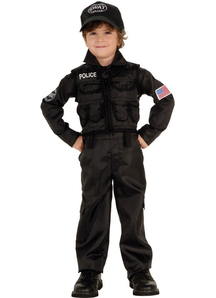 Swat Policeman Toddler Costume
