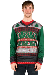 Ugly Christmas Candies Sweater Adult