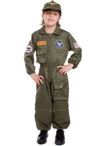 American Air Force Pilot Child Costume