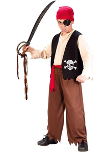 Bold Pirate Child Costume
