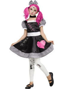 Broken Doll Child Costume