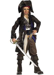 Captain Jack Sparraw Pirates Of The Carribean Child Costume