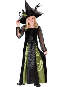 Elegant Witch Child Costume
