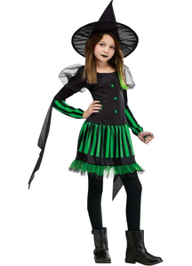 Evil Witch Child Costume