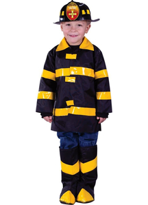 Fire Fighter Toddler Costume