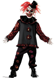 Frightful Clown Child Costume