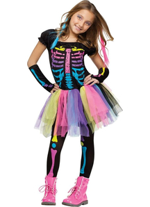 Funny Skeleton Child Costume
