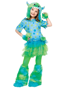 Furry Monster Child Costume