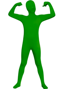 Green Skin Suit Child