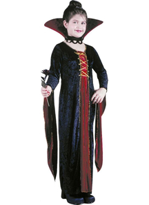 Medieval Vampiress Child Costume