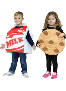 Milk With Cookie Child Costumes