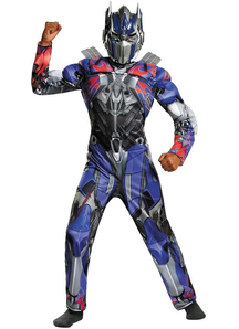 Optimus Prime Transformers Muscle Child Costume