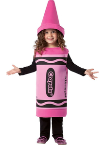 Pink Crayola Child Costume