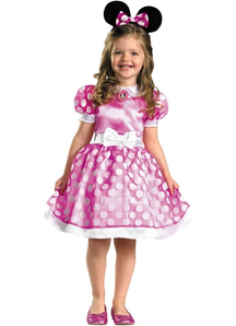 Pink Minnie Mouse Toddlers Costume