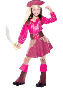 Pink Pirate Child Costume