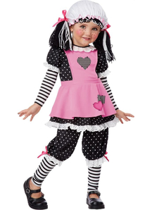 Pink Rag Doll Child Costume